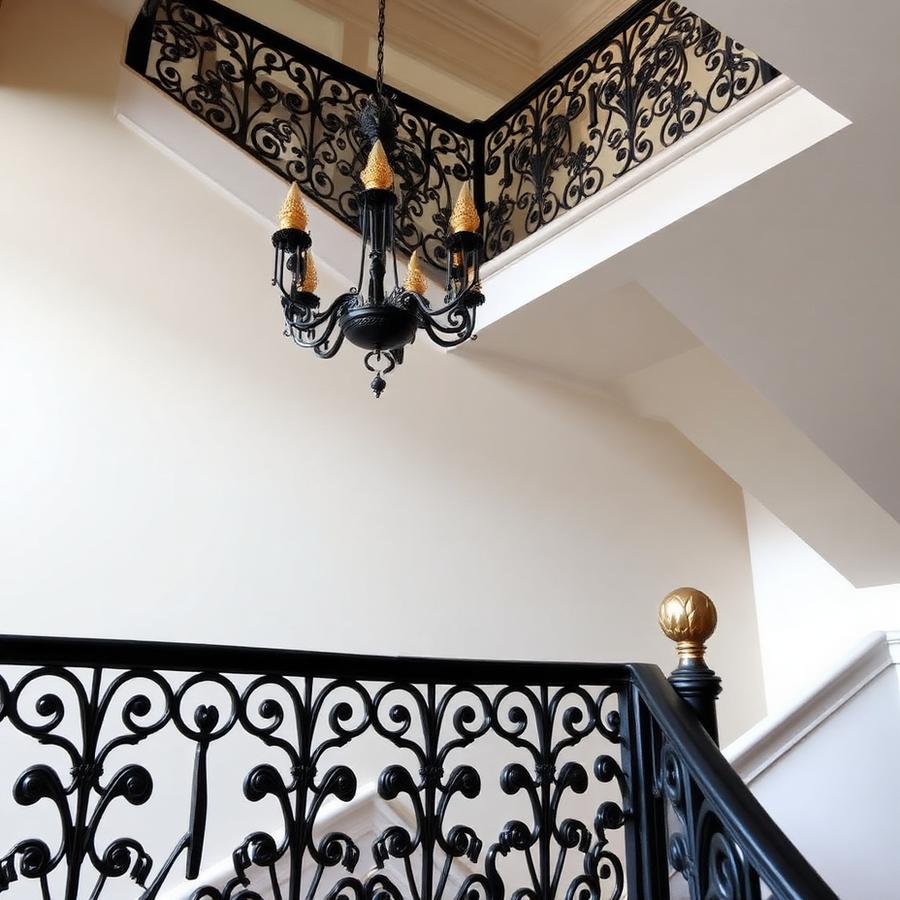 Baroque Iron Railing